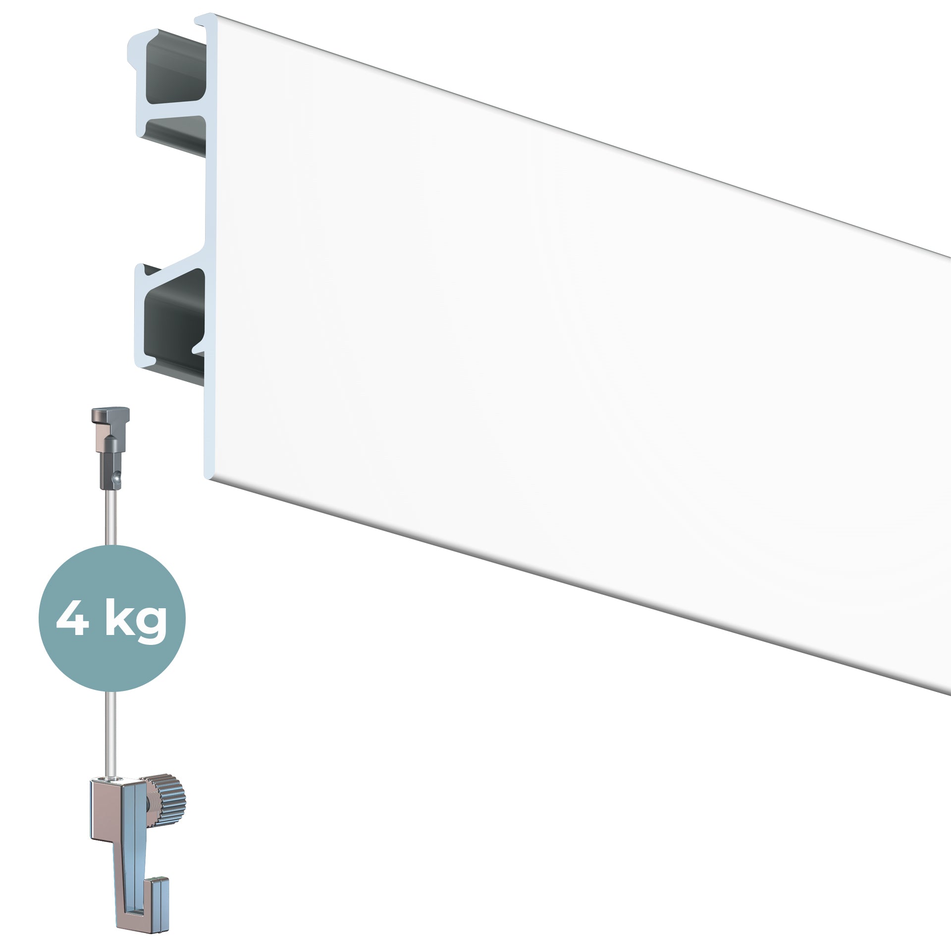 Artiteq Click Rail Pro 2 mtr kombisett