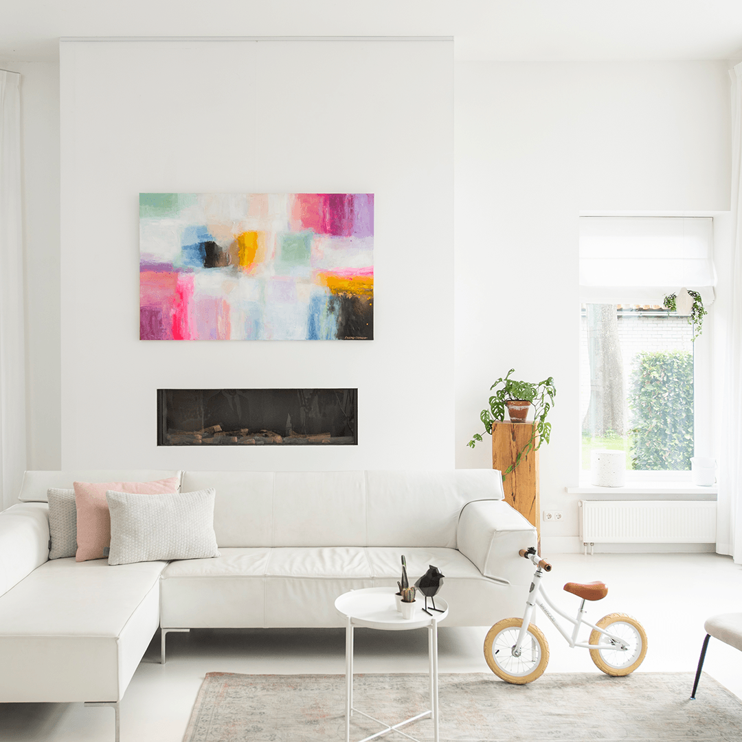 Click Rail 200 cm - En diskré opphengsskinne: mestselgende produkt alt-i-ett sett - Bildeopphengssystem