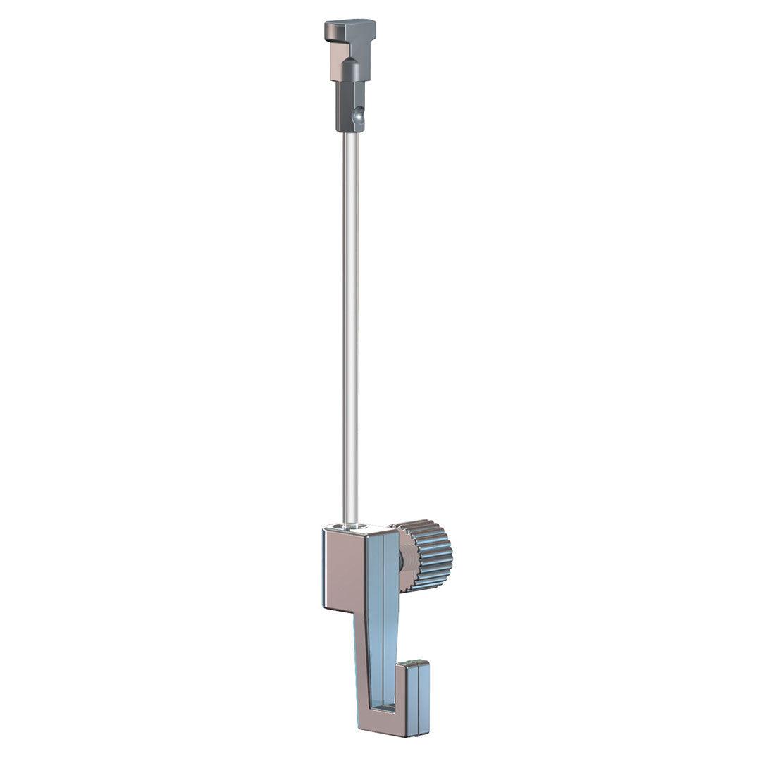 Click Rail Pro 200 cm - Oppheng av tyngre kunstverk alt-i-ett sett - Bildeopphengssystem