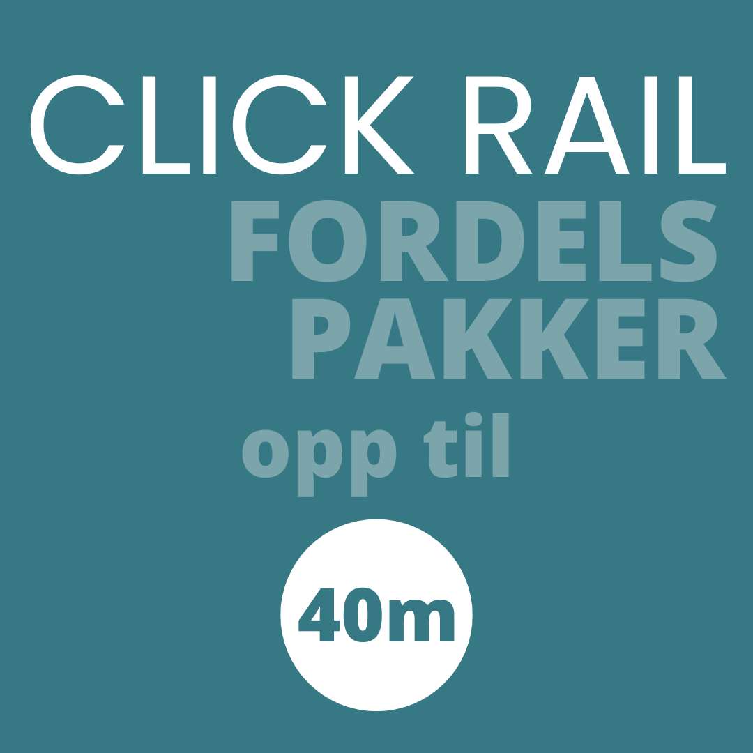 Artiteq Click Rail 2 mtr fordelspakker