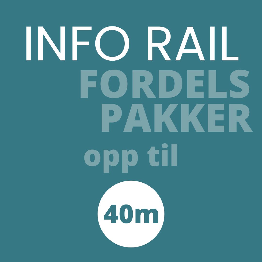 Artiteq Info Rail fordelspakker